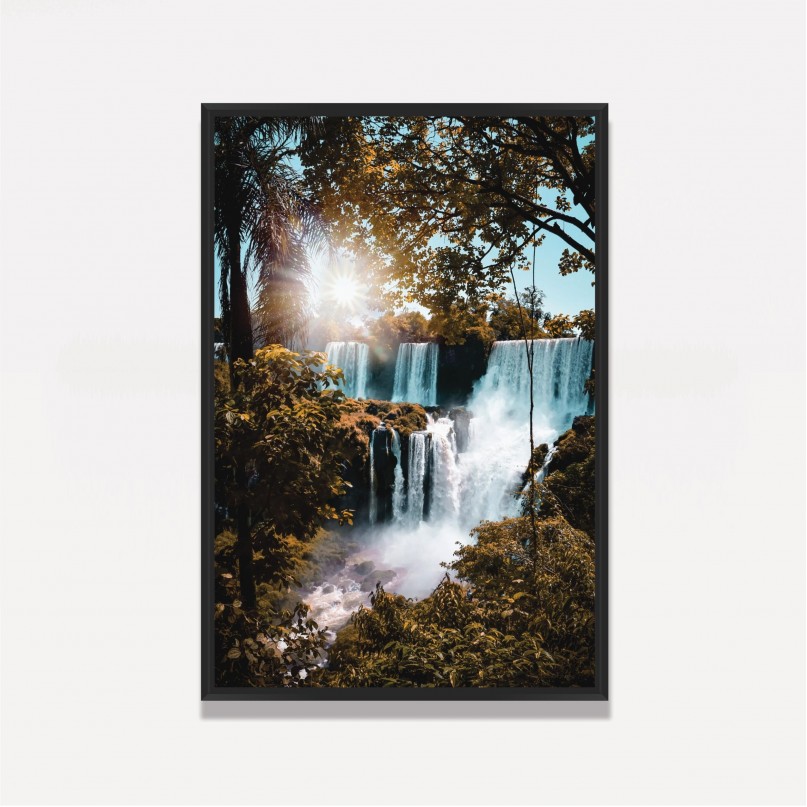 Quadro Sunset Cataratas do Iguaçu