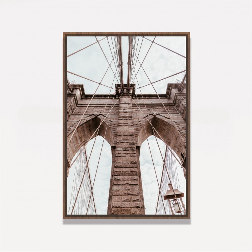 Quadro Ponte do Brooklyn - Nova York
