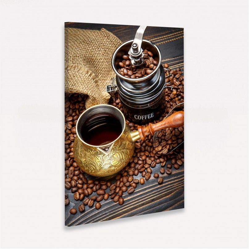 Quadro Café Gourmet Grãos
