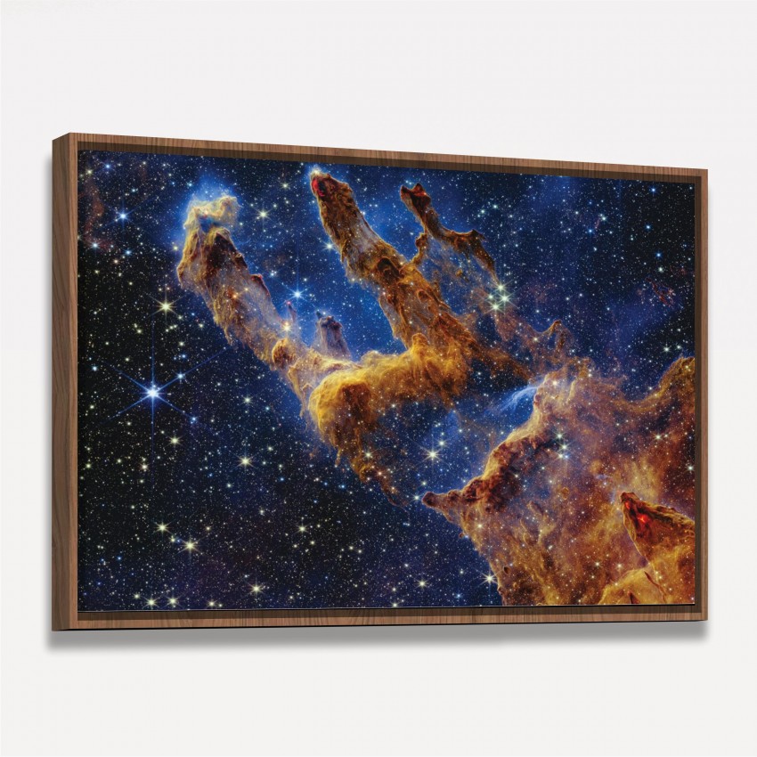 Quadro Pilares da Criação - James Webb
