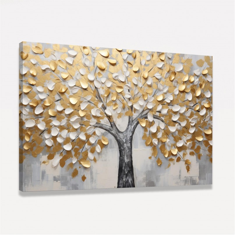 Quadro Árvore da Vida Arte Estilo Pintura