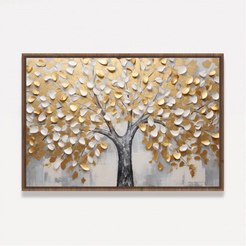 Quadro Árvore da Vida Arte Estilo Pintura