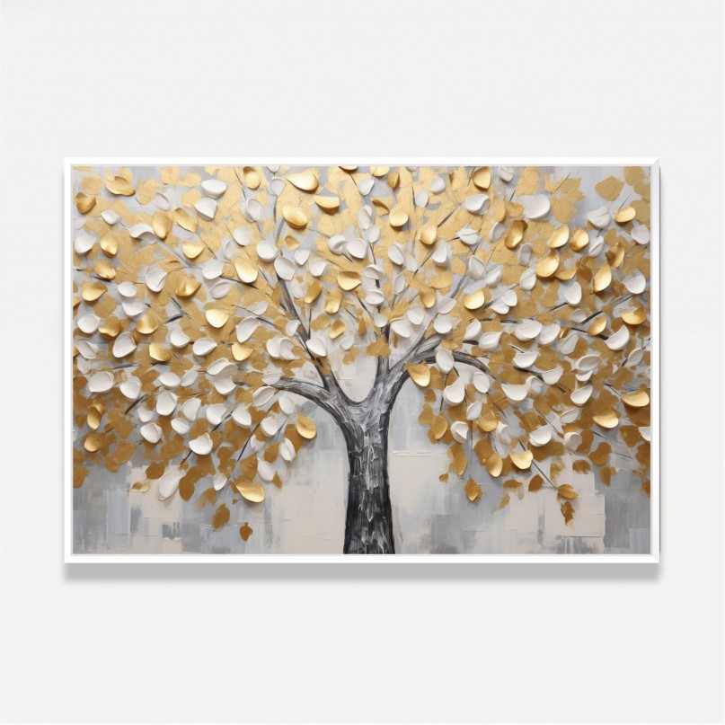 Quadro Árvore da Vida Arte Estilo Pintura
